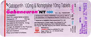 Gabaneuron-Nt 300/10 Mg Tablet 10